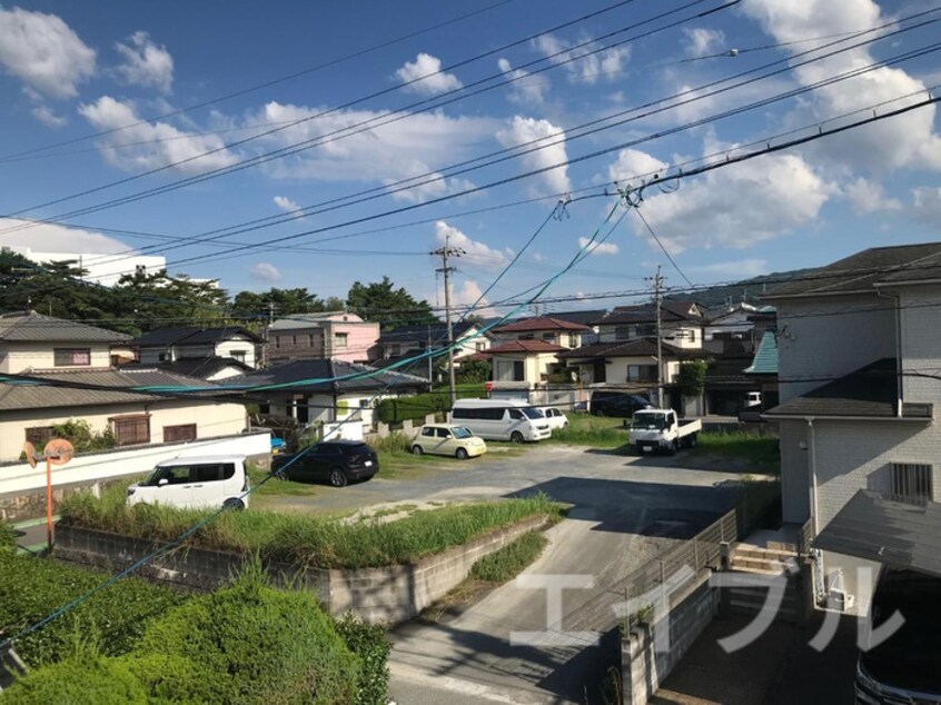 室内からの展望 サンハイツ松ケ丘