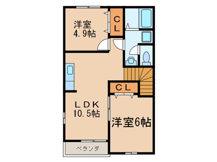 間取り図 ミルデハイム Ｂ