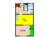 荒江コーポ 1DKの間取り