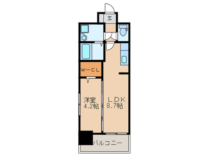 間取り図 MODERN PALAZZO 天神北Ⅱ