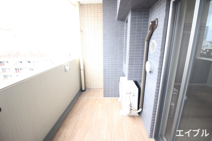 ベランダ・バルコニー ｴﾝｸﾚｽﾄ博多駅前ＡＲＴ（1108）