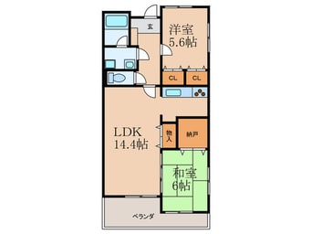 間取図 トパーズコート