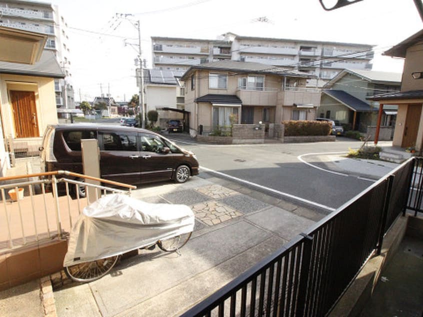 室内からの展望 コーポ平野
