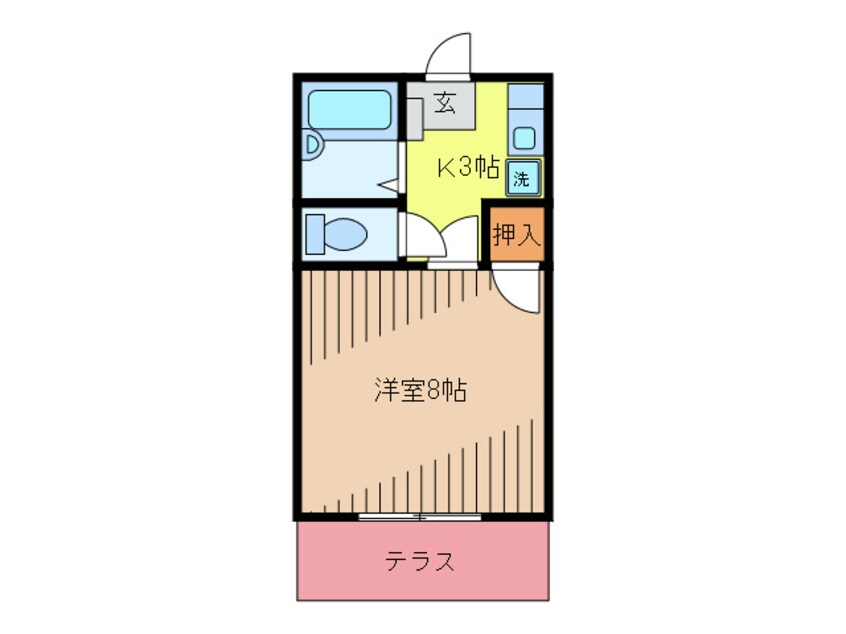 間取図 レピュ－ト６６３