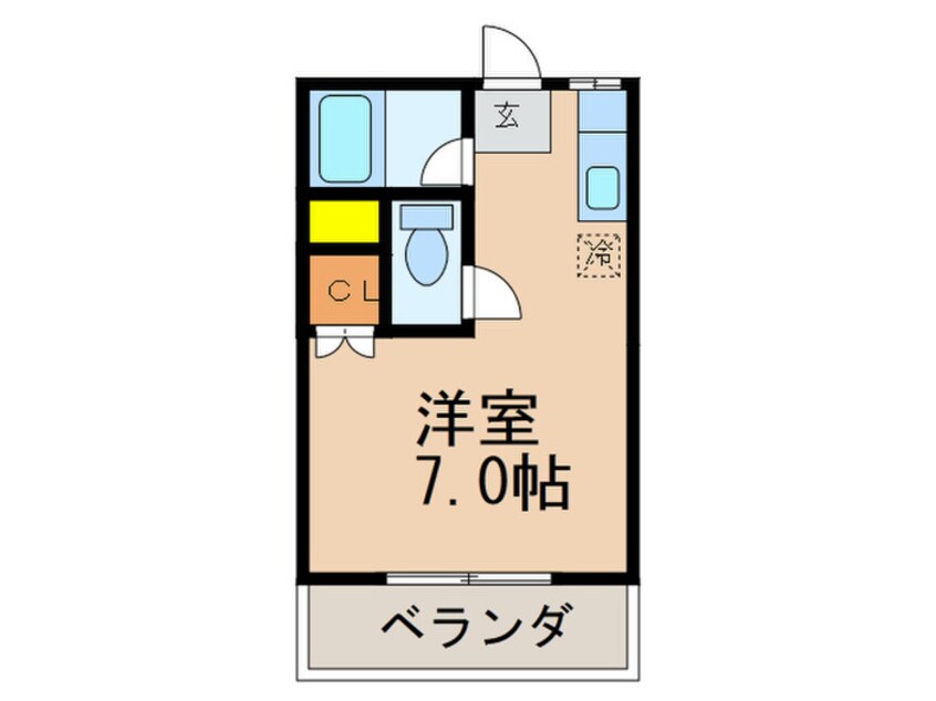 間取図 シャトレ香椎