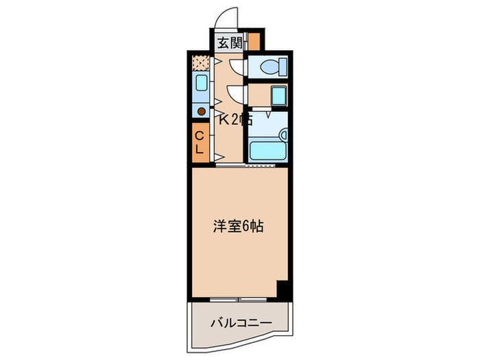 間取り図 シティパレス薬大前