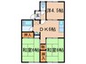 コーポ高山 3DKの間取り