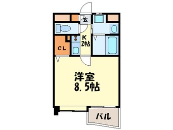 間取図 セレステ筑紫丘