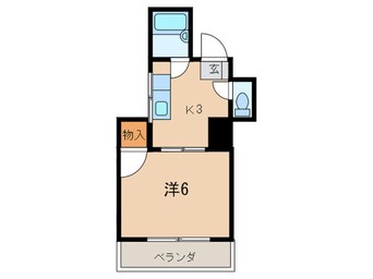 間取図 シャトレ東新町