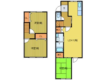 間取図 テラスハウス青葉Ａ