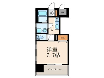 間取図 ｱｰｽｺｰﾄＹｓｼﾃｨ片野新町