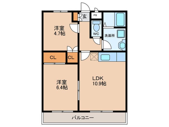 間取り図 ベ－シックパレス