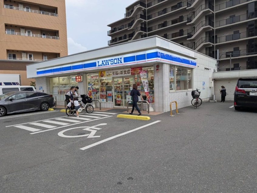 ロソン姪浜4丁目店(コンビニ)まで230m エステートモア姪浜(603)