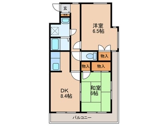 間取図 シェソワ