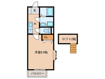 間取図 アメニティハウスＢ棟