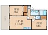 グランドメゾン 2LDKの間取り