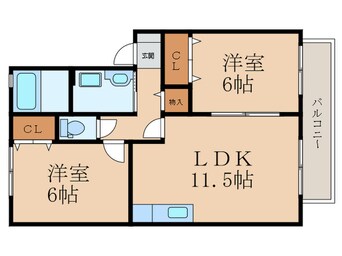 間取図 グランドメゾン