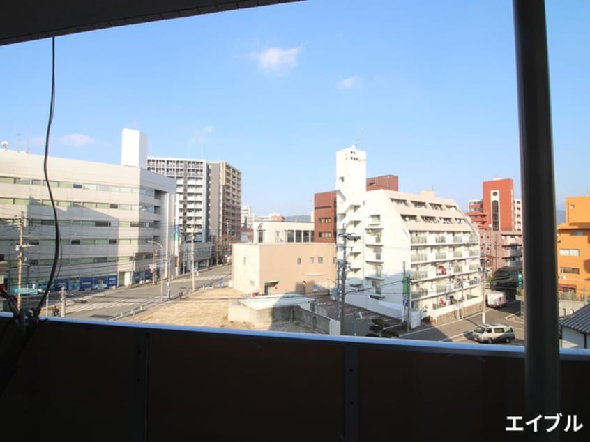 室内からの展望 ギャラクシー南福岡駅前