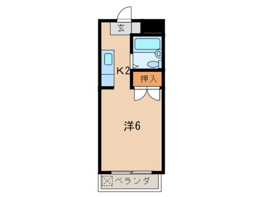 間取図 シャトレ黄金