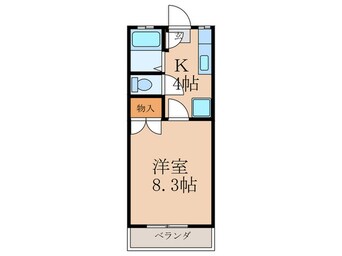 間取図 シティベール守恒