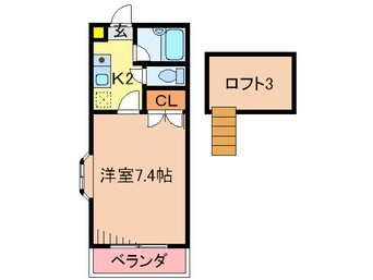 間取図 ラフォーレ坂本