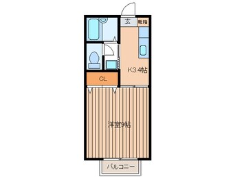 間取図 橘倶楽部 弐番館