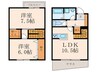 ＩＮＴＩ到津 2LDKの間取り