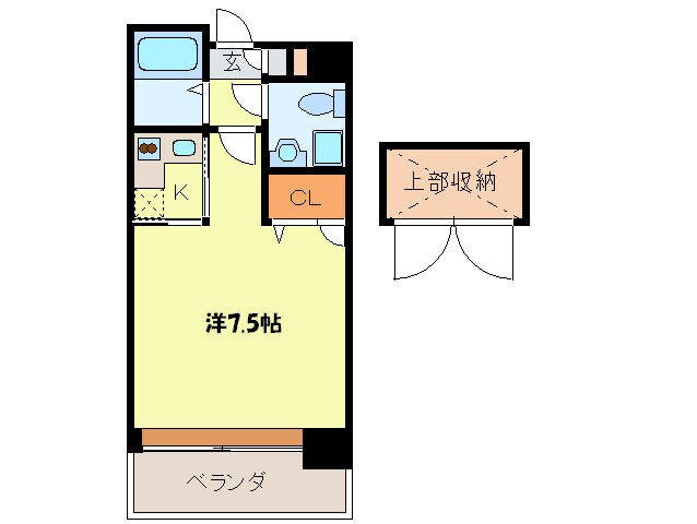 間取り図 エステ－トモア警固
