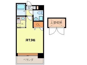 間取図 エステ－トモア警固