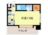 エステ－トモア警固 1Kの間取り