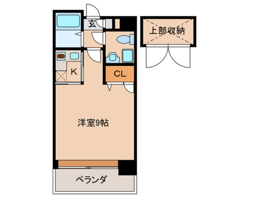 間取図 エステ－トモア警固