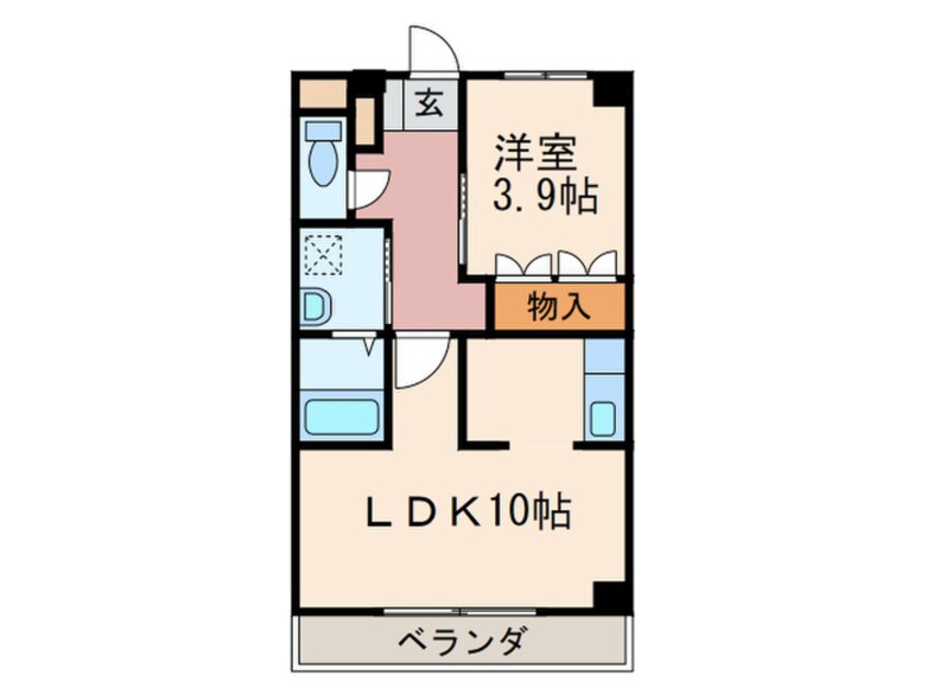 間取図 ラルーチェ　サンリッチ