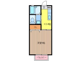 間取図 橘倶楽部 八番館