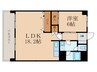 ファミリーマンション 1LDKの間取り