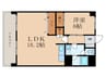 ファミリーマンション 1LDKの間取り