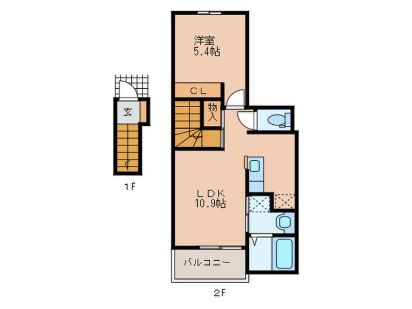 間取図 オーブアビタシオンⅢ番館