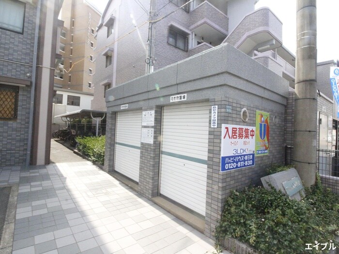 エントランス部分 クレール東大利Ｂ