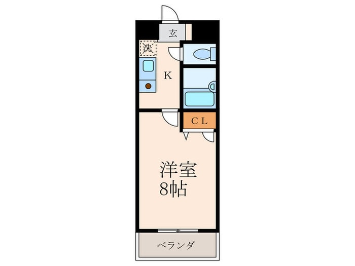 間取り図 ＳＴＡＹＴＵＳひびきの