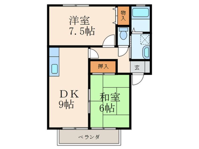 間取図 ウィンディア９９