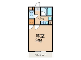 間取図 キャンパスシティ太宰府(216)