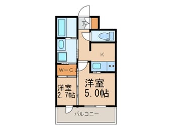間取図 ｴﾝｸﾚｽﾄ博多駅前ＡＲＴ（1402）
