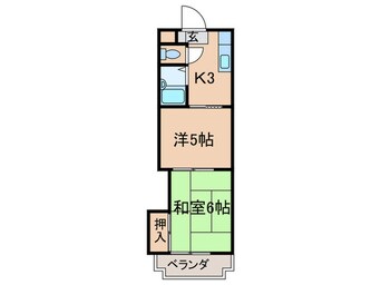 間取図 アベニュー筒井