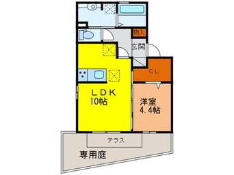 間取図 プロシアＡ棟