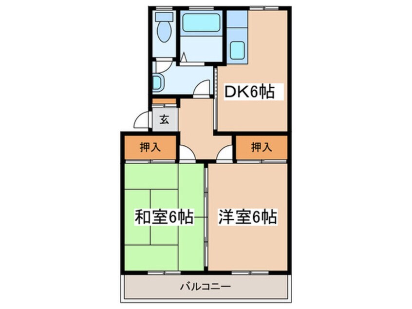間取図 森山ビル