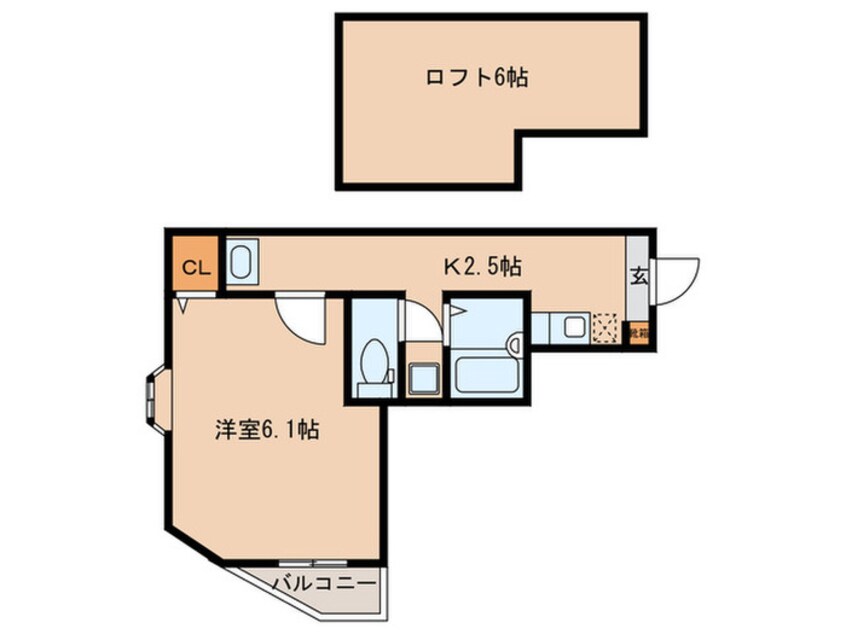 間取図 Ｓｈｅｒｚ．Ｎｅｓｔ