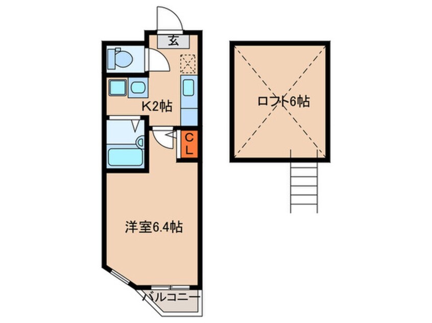 間取図 Ｓｈｅｒｚ．Ｎｅｓｔ