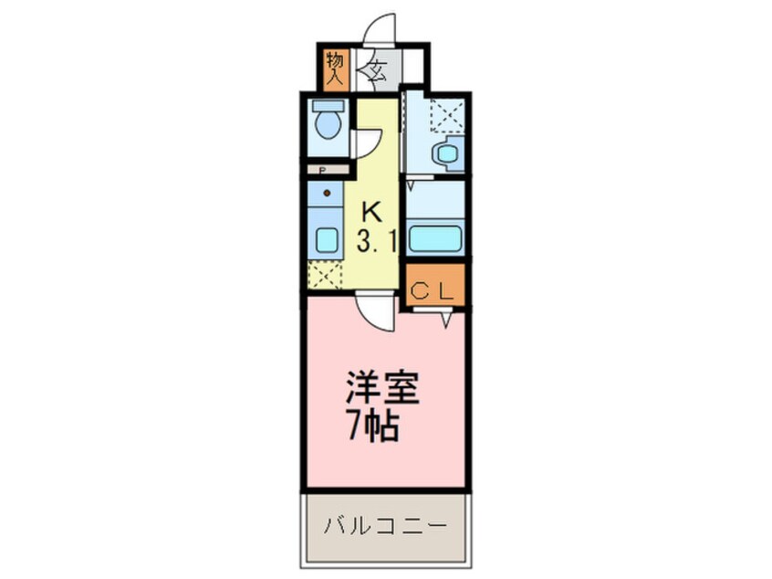 間取図 ユニゾンスクエア