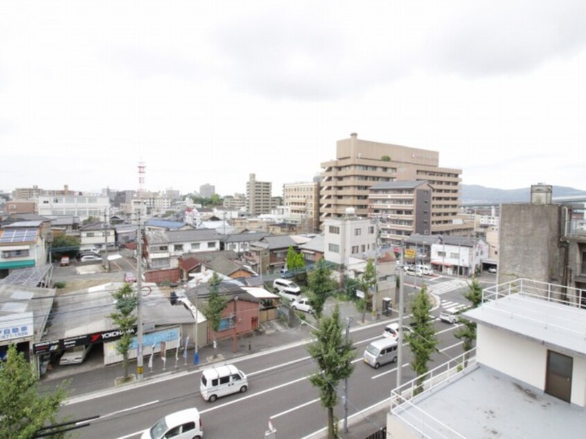 室内からの展望 ユニゾンスクエア