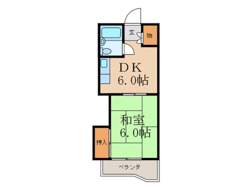 間取図 ルナ・プリンセス