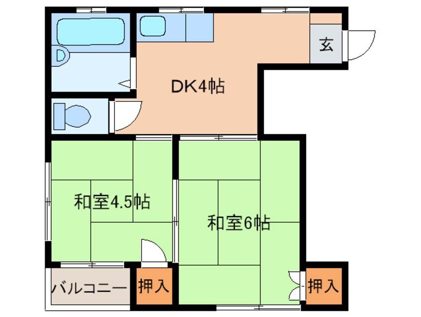 間取図 アイランドビル